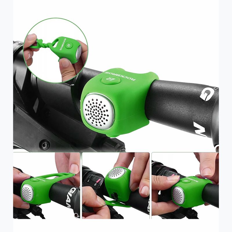 Bicycle bell Rockbros CB1709 green 6