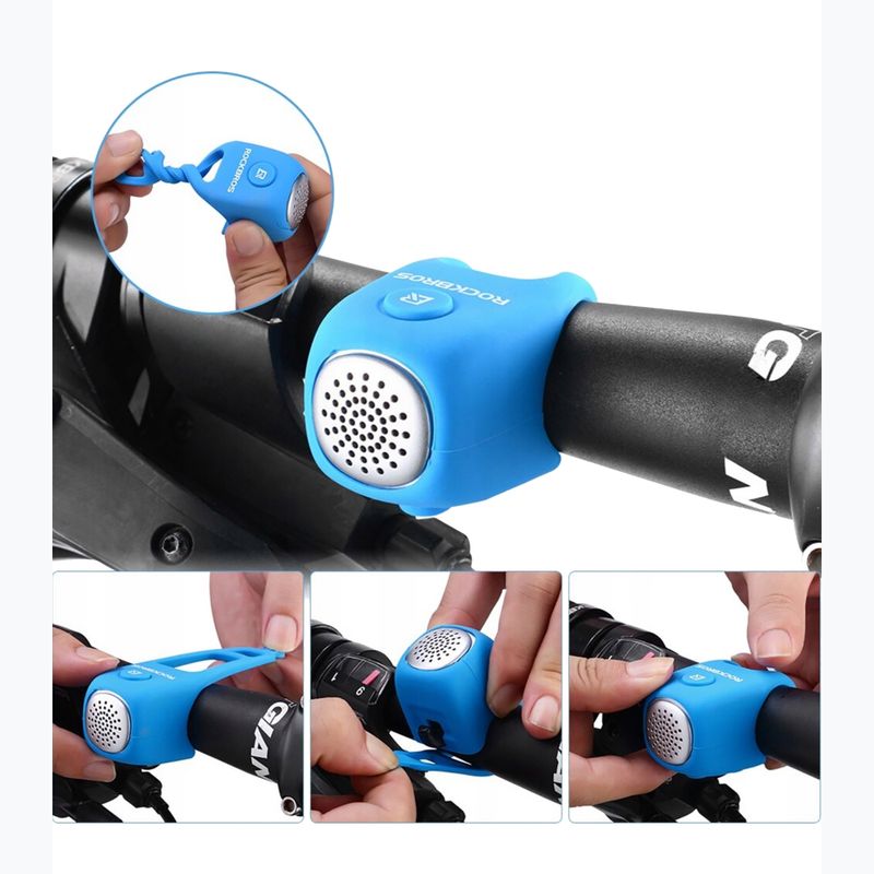 Bicycle bell Rockbros CB1709 blue 6