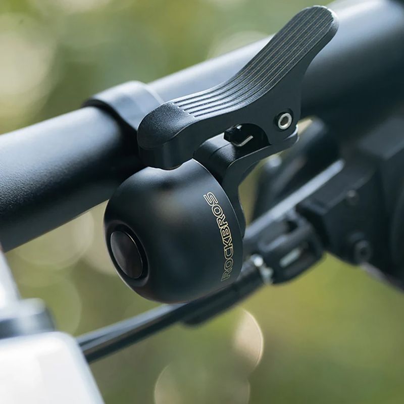 Rockbros bike bell left 34210007 black 4