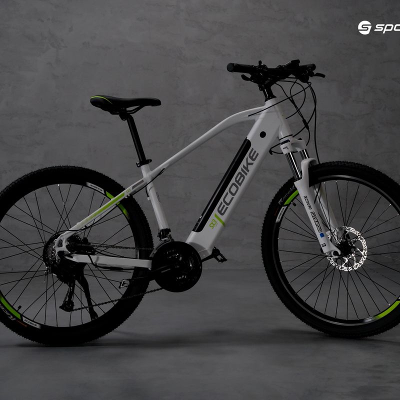Electric bike EcoBike SX3/X-CR LG 13Ah white 1010401 11