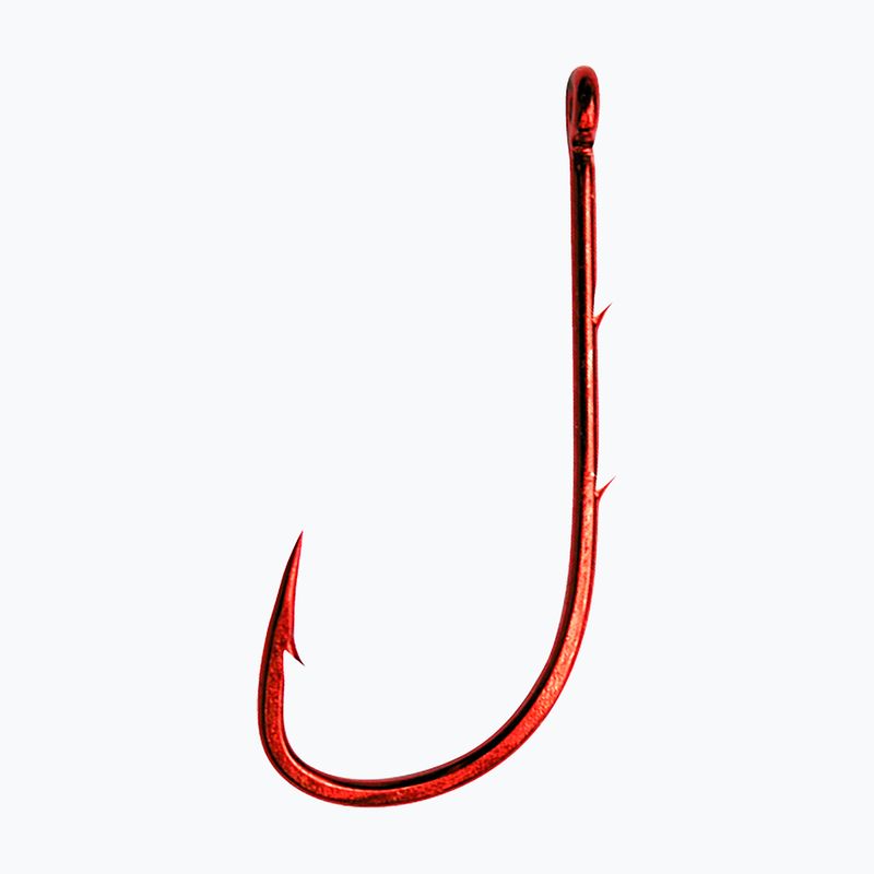 Mustad Ultra Point eel hooks 10 pc red NMU-UP-92668NPNR