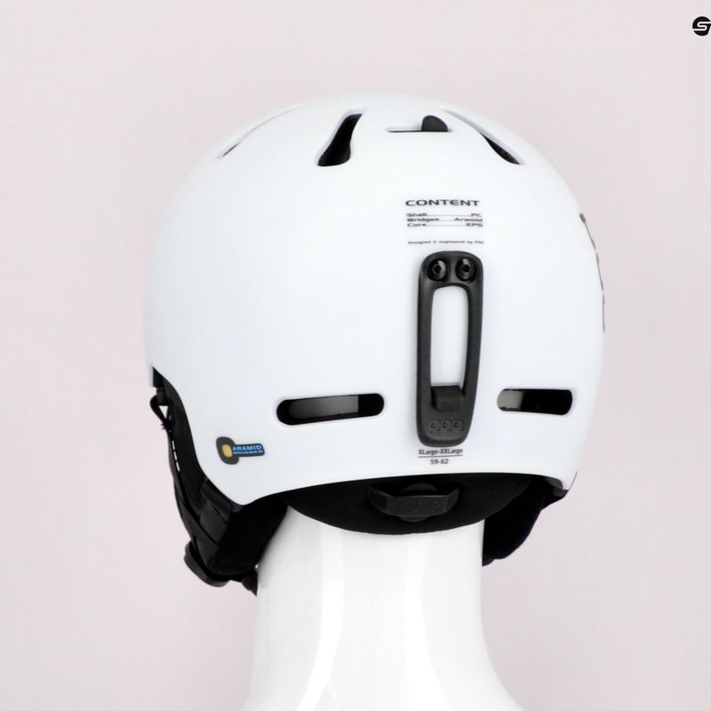 Ski helmet POC Fornix hydrogen white matt 6
