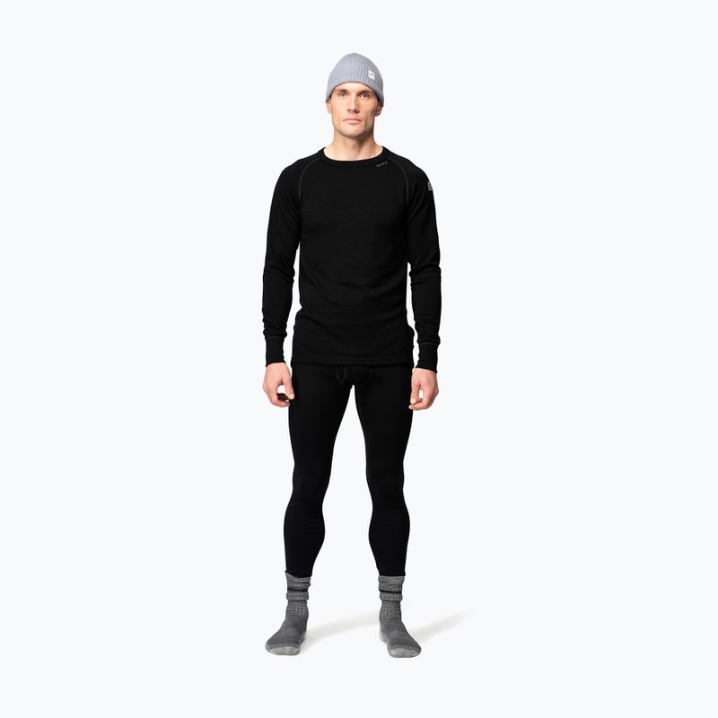 Men's thermal sweatshirt Devold Expedition Merino 235 black 2