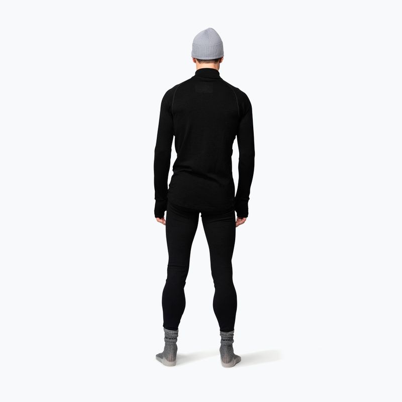 Men's thermal sweatshirt Devold Expedition Merino 235 Zip Neck black 2