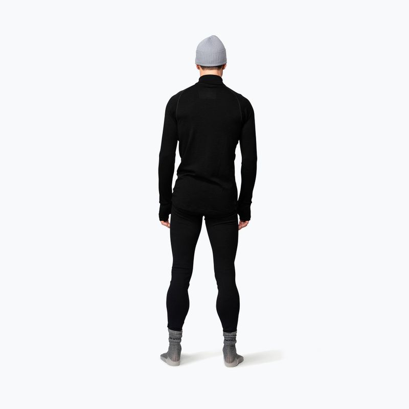 Men's thermal sweatshirt Devold Expedition Merino 235 Zip Neck black 3