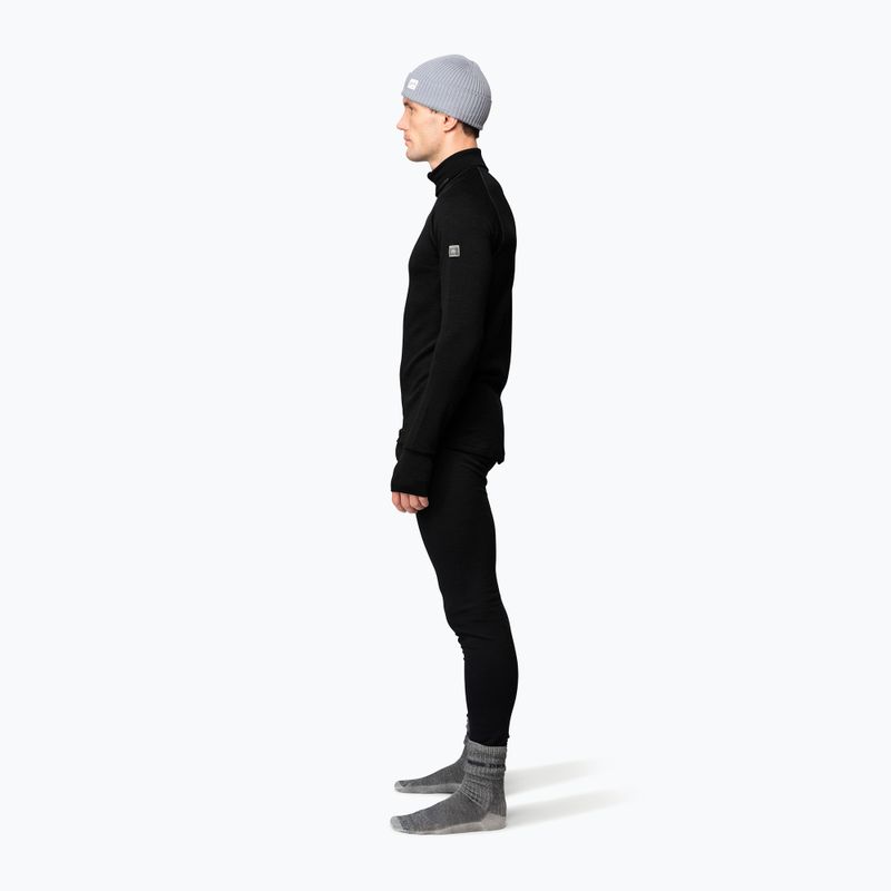 Men's thermal sweatshirt Devold Expedition Merino 235 Zip Neck black 4