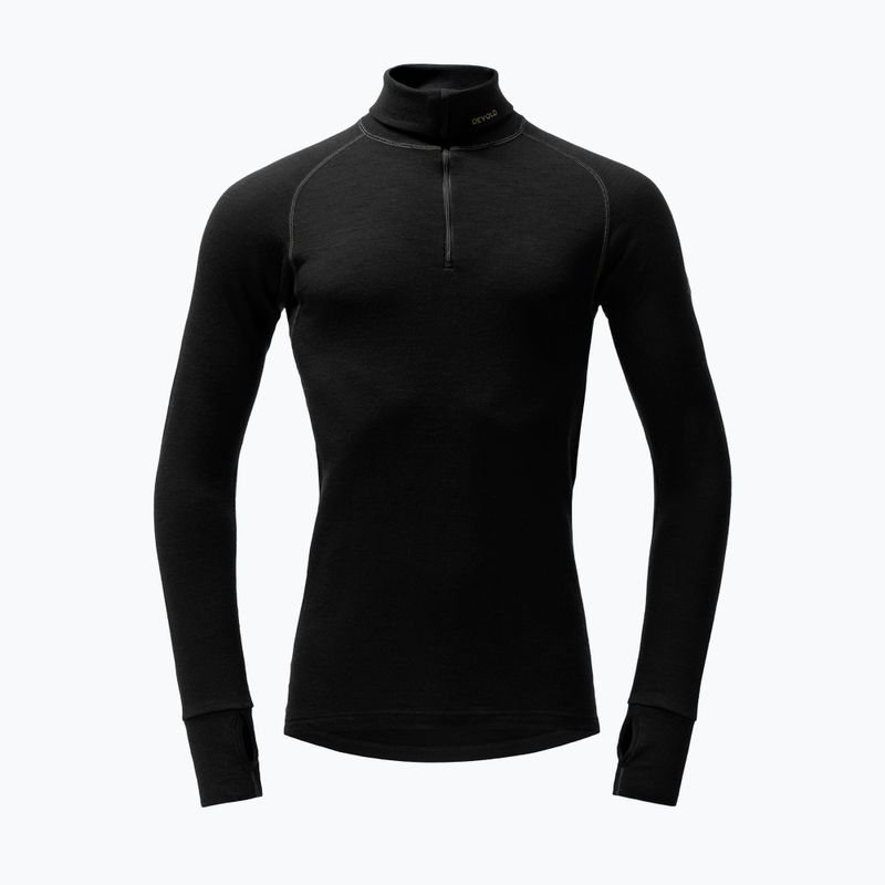 Men's thermal sweatshirt Devold Expedition Merino 235 Zip Neck black 5