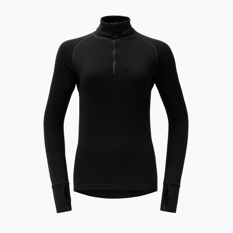 Women's thermal sweatshirt Devold Expedition Merino 235 Zip Neck black 5