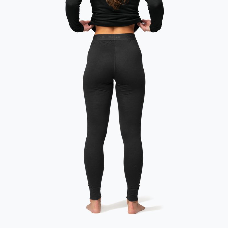 Women's thermal trousers Devold Breeze Merino 150 Longs black 2
