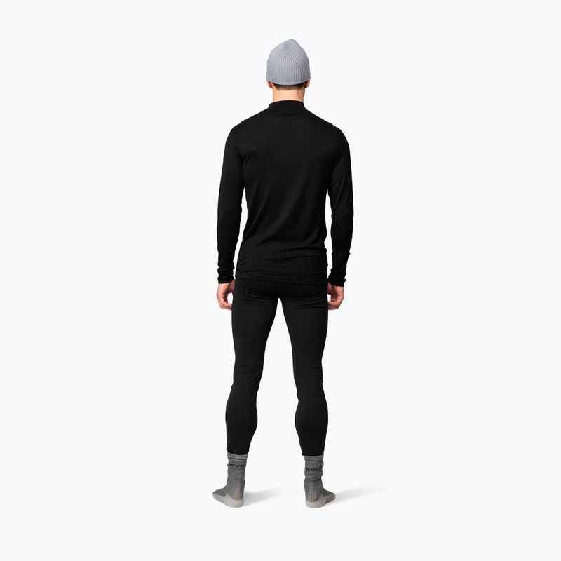 Men's thermal sweatshirt Devold Breeze Merino 150 Zip Neck black 3