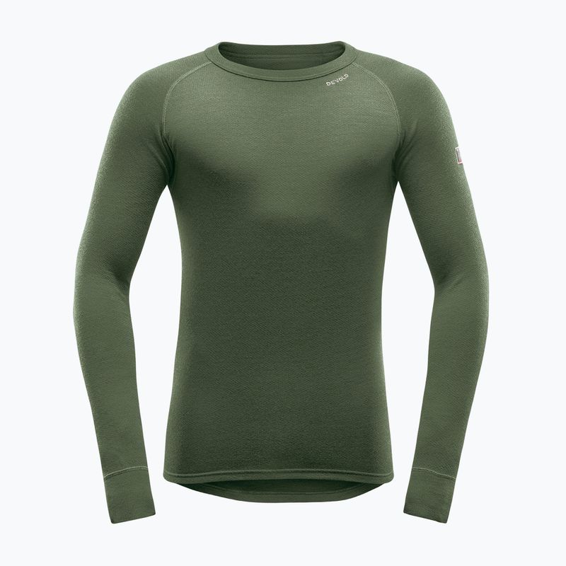 Men's thermal sweatshirt Devold Expedition Merino 235 forest 5