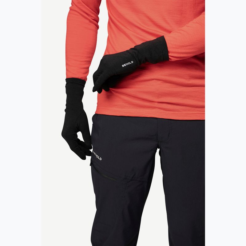 Gloves Devold Innerliner Merino black 3
