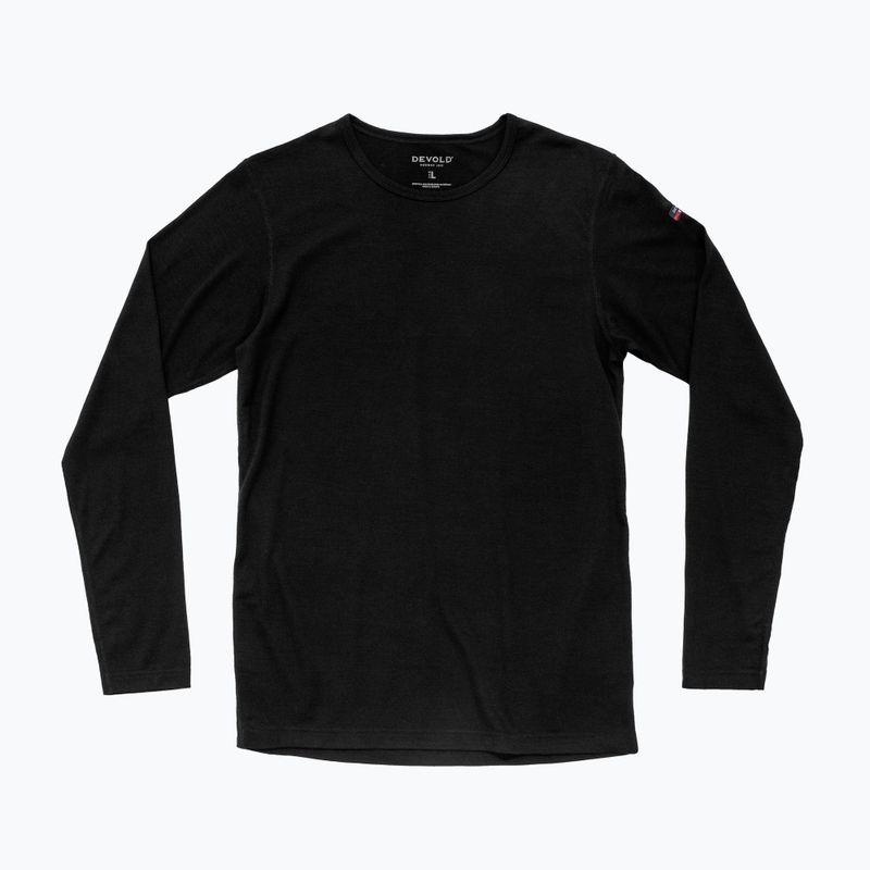 Men's thermal sweatshirt Devold Breeze Merino 150 black 5