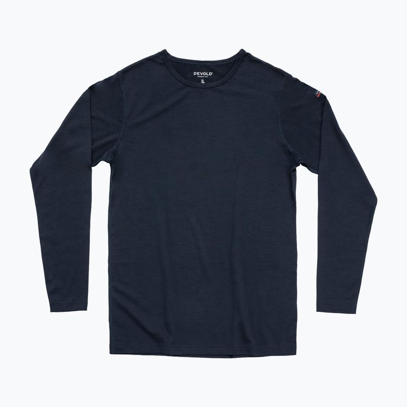 Men's thermal sweatshirt Devold Breeze Merino 150 ink 5