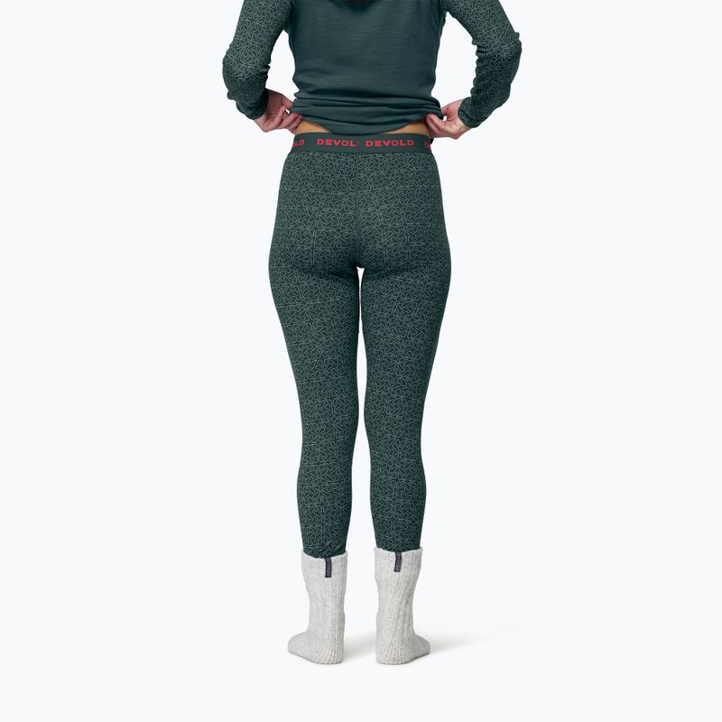 Women's thermal trousers Devold Duo Active Merino 205 Longs woods 2