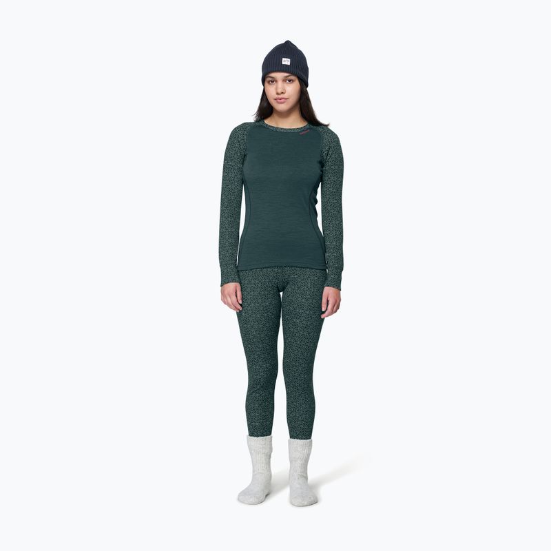Women's thermal sweatshirt Devold Duo Active Merino 205 woods 2