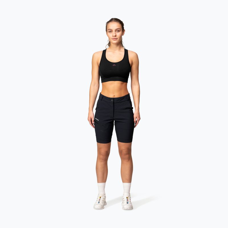 Thermal sports bra Devold Berle Merino caviar 2