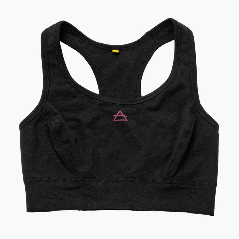 Thermal sports bra Devold Berle Merino caviar 5