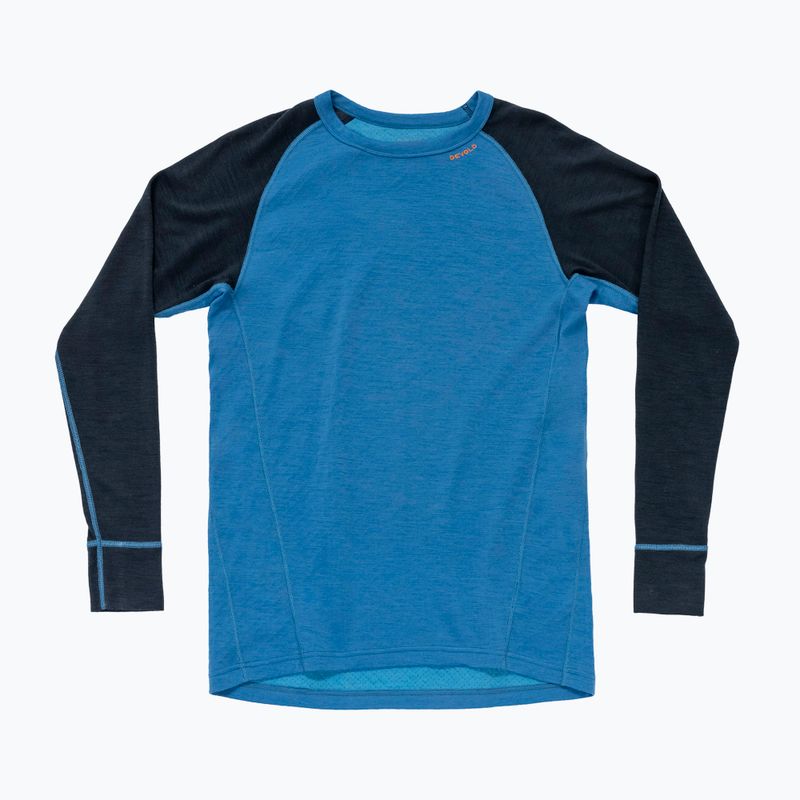 Men's thermal sweatshirt Devold Duo Active Merino 205 blue/ink 5
