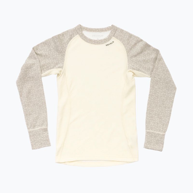 Women's thermal sweatshirt Devold Duo Active Merino 205 raw white 5
