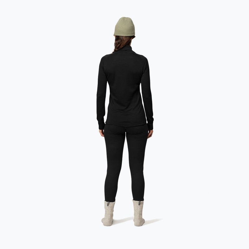 Women's thermal sweatshirt Devold Duo Active Merino 205 Zip Neck black 3