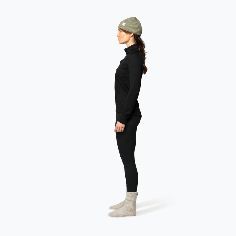 Women's thermal sweatshirt Devold Duo Active Merino 205 Zip Neck black 4