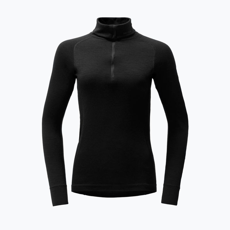 Women's thermal sweatshirt Devold Duo Active Merino 205 Zip Neck black 5