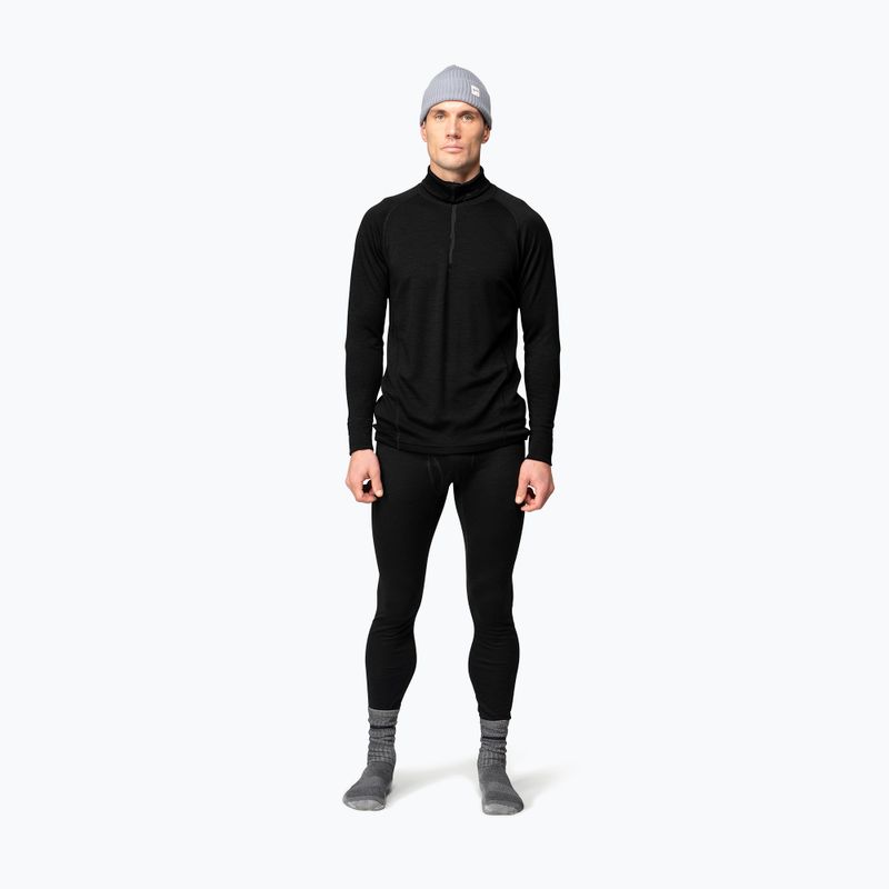 Men's thermal sweatshirt Devold Duo Active Merino 205 Zip Neck black 2