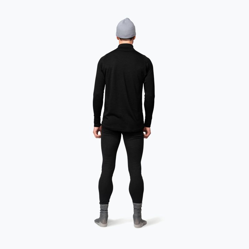 Men's thermal sweatshirt Devold Duo Active Merino 205 Zip Neck black 3