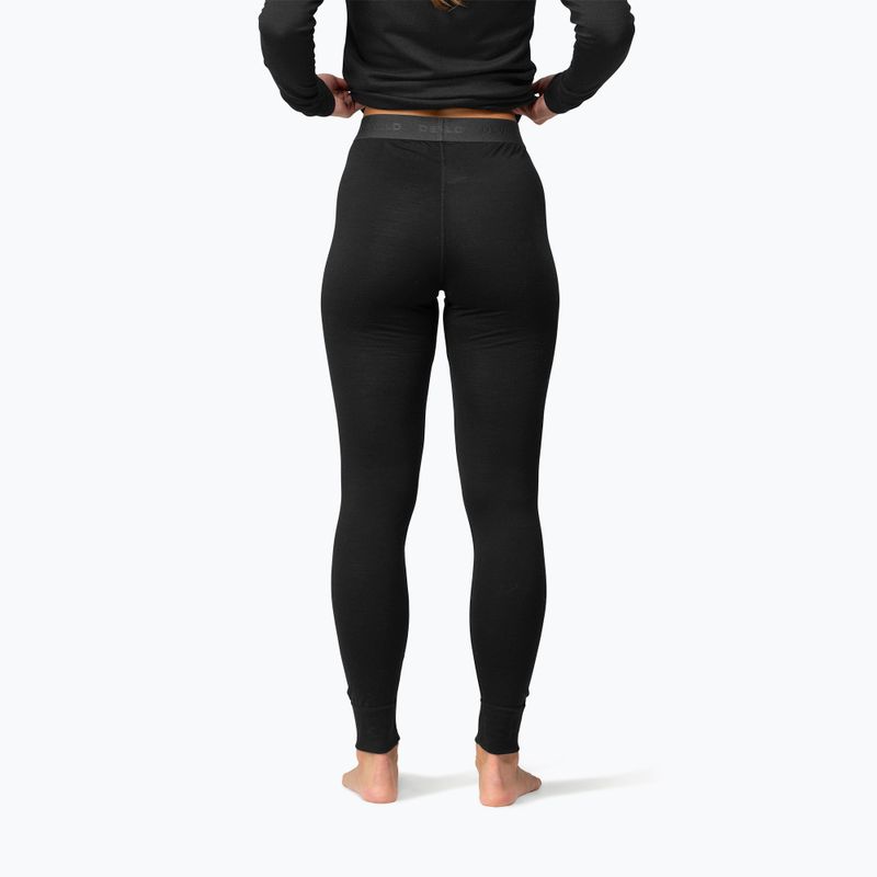 Women's thermal trousers Devold Breeze Plus Merino 200 Longs black 2