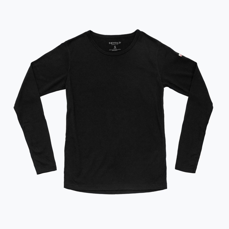 Women's thermal sweatshirt Devold Breeze Plus Merino 200 black 5