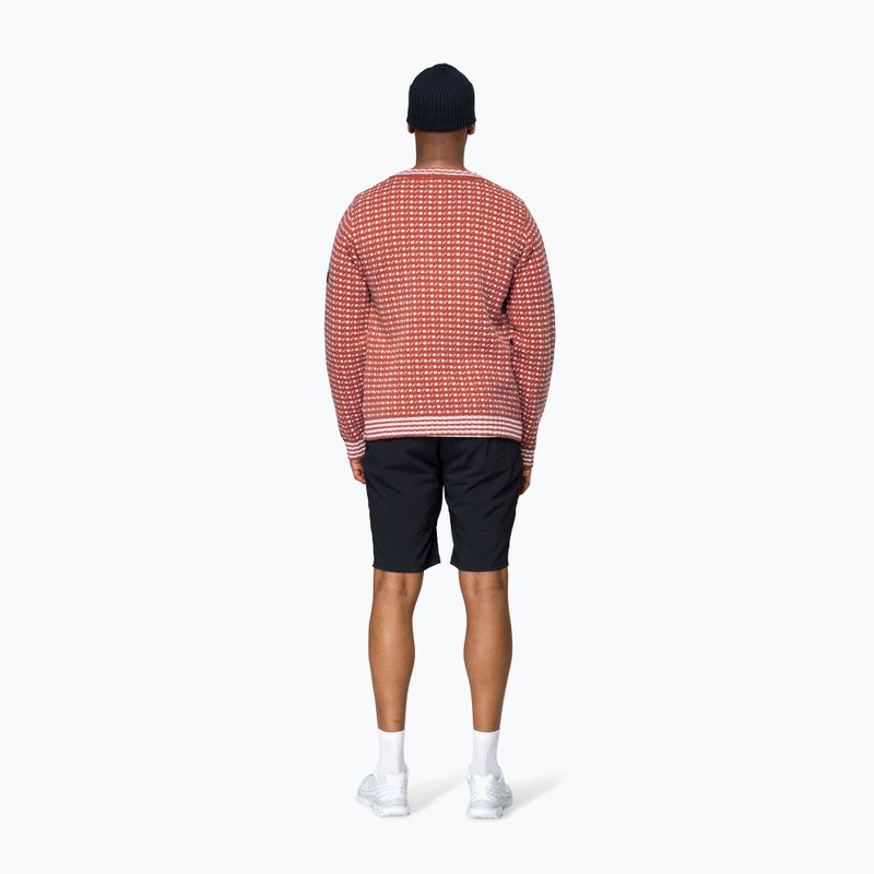 Sweater Devold Islender Refined marsala/offwhite 6