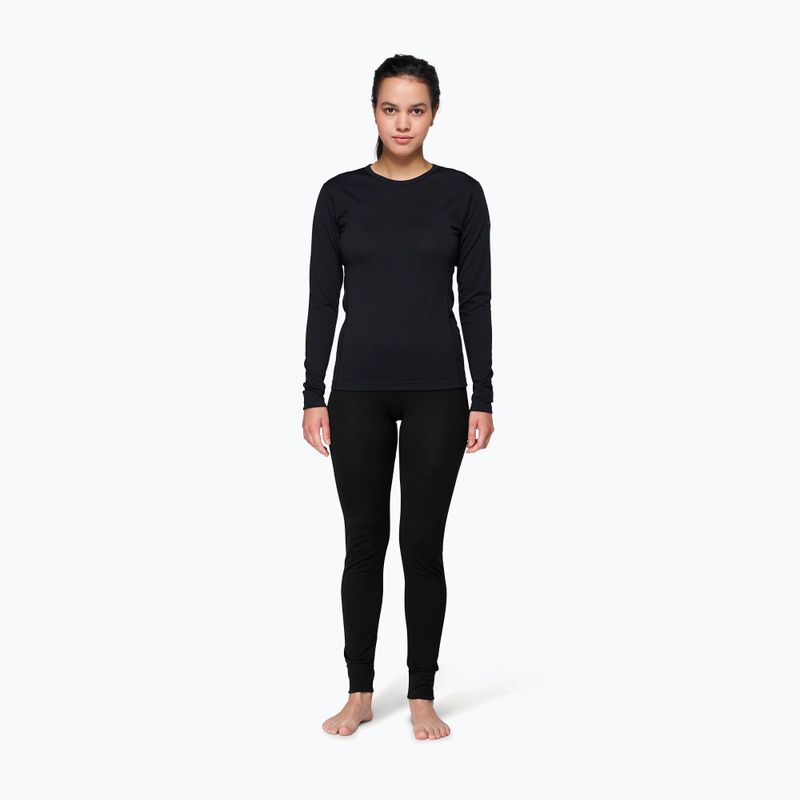 Women's thermal sweatshirt Devold Breeze Merino 150 black 2