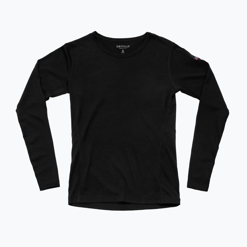 Women's thermal sweatshirt Devold Breeze Merino 150 black 5