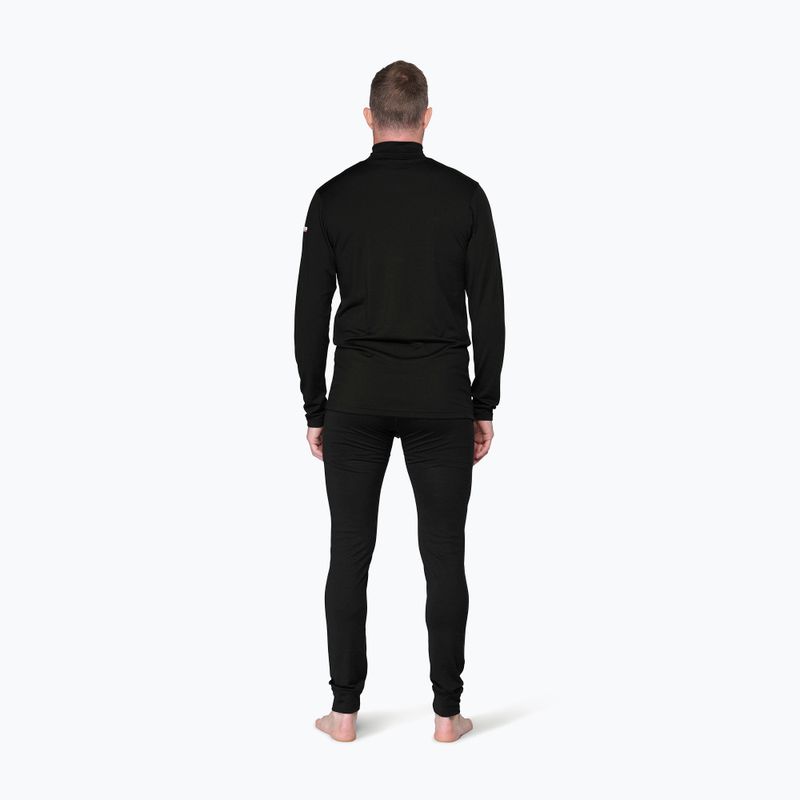 Men's thermal sweatshirt Devold Breeze Plus Merino 200 Zip Neck black 3