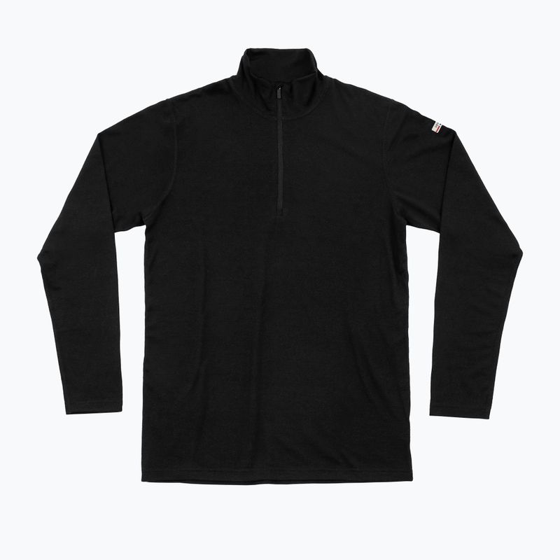 Men's thermal sweatshirt Devold Breeze Plus Merino 200 Zip Neck black 5