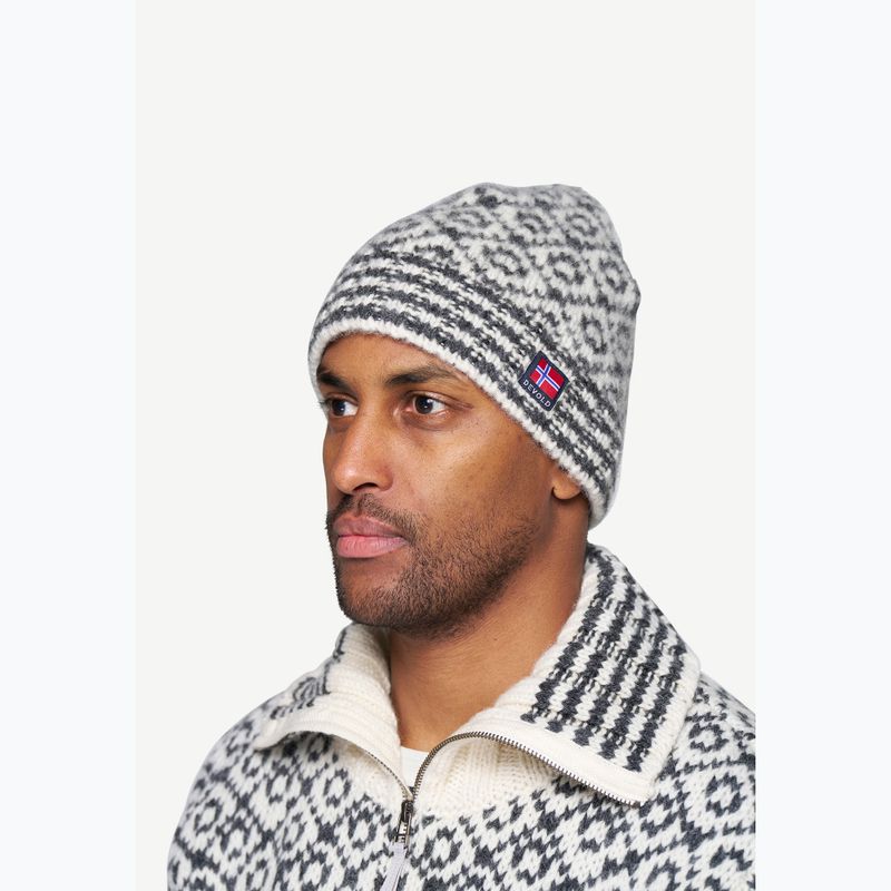 Winter hat Devold Svalbard Wool offwhite/grey 3