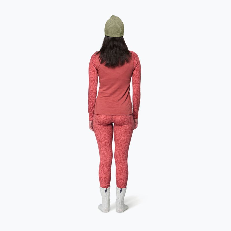 Women's thermal sweatshirt Devold Duo Active Merino 205 marsala 3