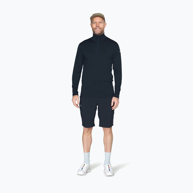 Men's thermal sweatshirt Devold Breeze Plus Merino 200 Zip Neck ink 2