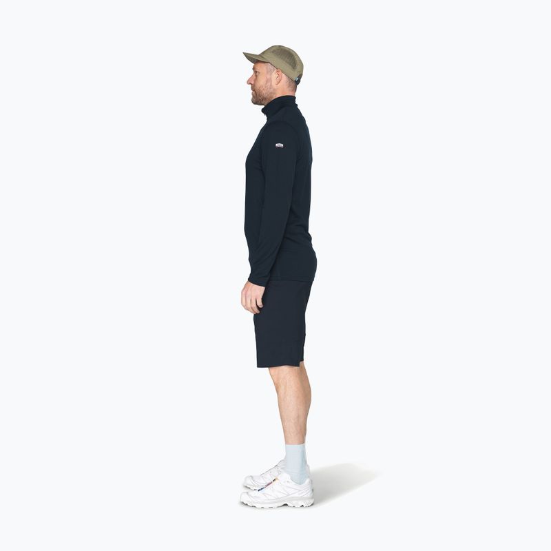 Men's thermal sweatshirt Devold Breeze Plus Merino 200 Zip Neck ink 4