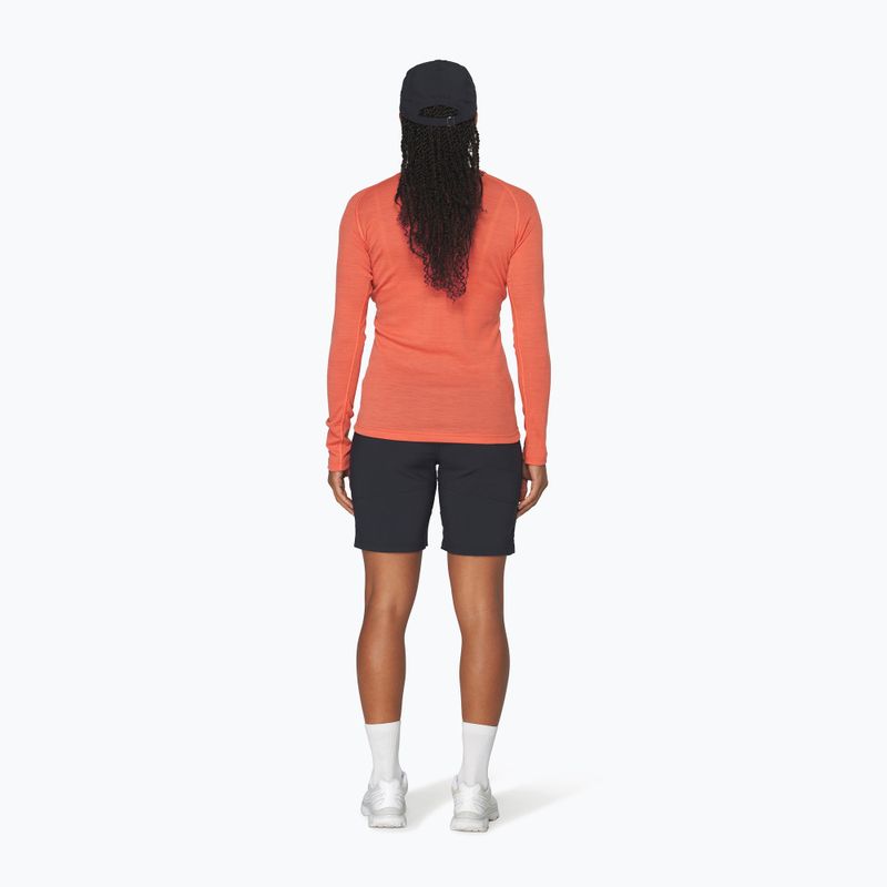 Women's thermal sweatshirt Devold Adventure Merino 190 coral 3