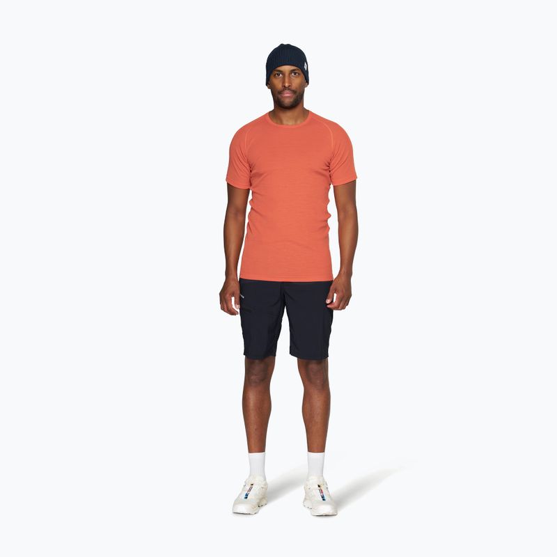 Men's thermal shirt Devold Adventure Merino 190 Tee Brick 2