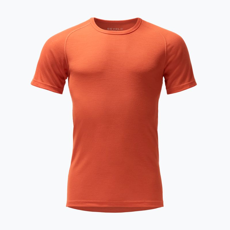 Men's thermal shirt Devold Adventure Merino 190 Tee Brick 5