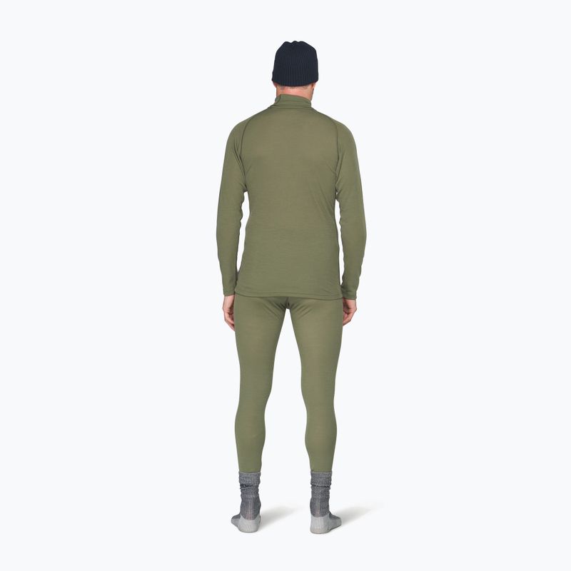Men's thermal sweatshirt Devold Adventure Merino 190 High Neck lichen 3