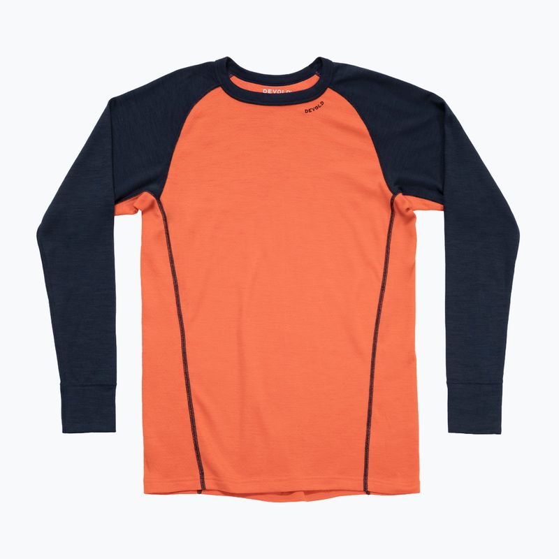 Men's thermal sweatshirt Devold Duo Active Merino 205 brick 5