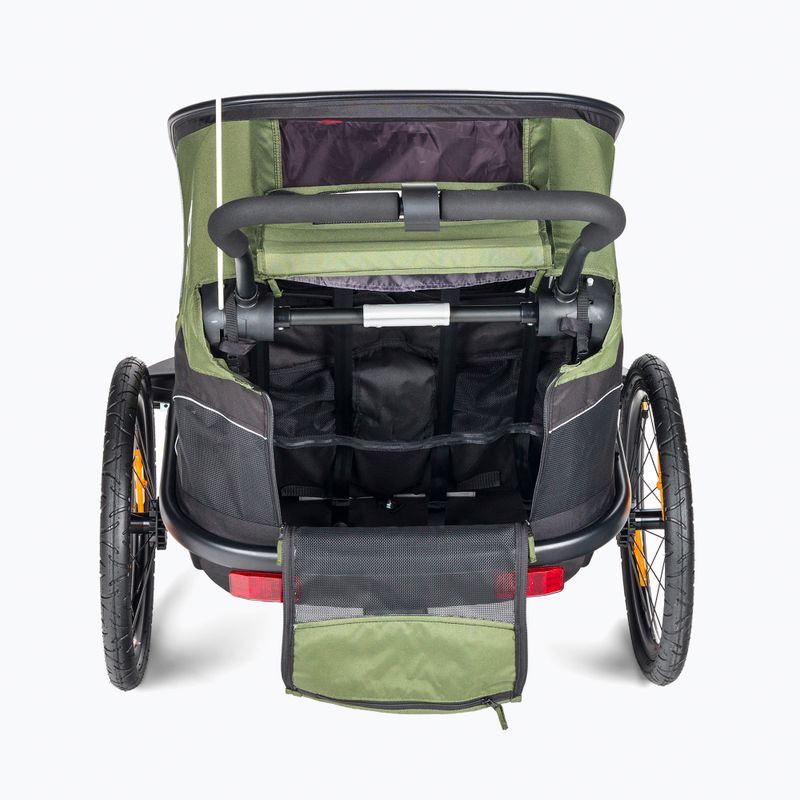 Hamax Outback Twin bicycle trailer black-green 400062_HAM 4
