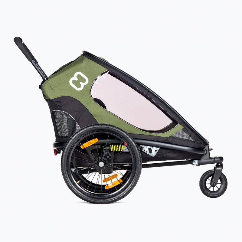 Hamax Outback One bike trailer black-green 400063_HAM 2