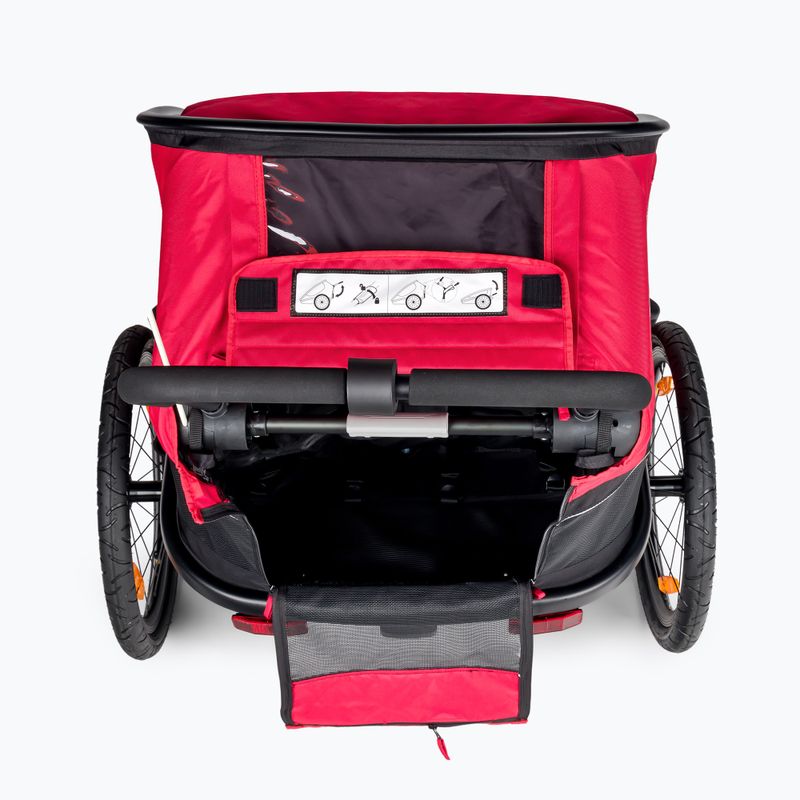 Hamax Outback Twin bicycle trailer black/red 400064_HAM 5