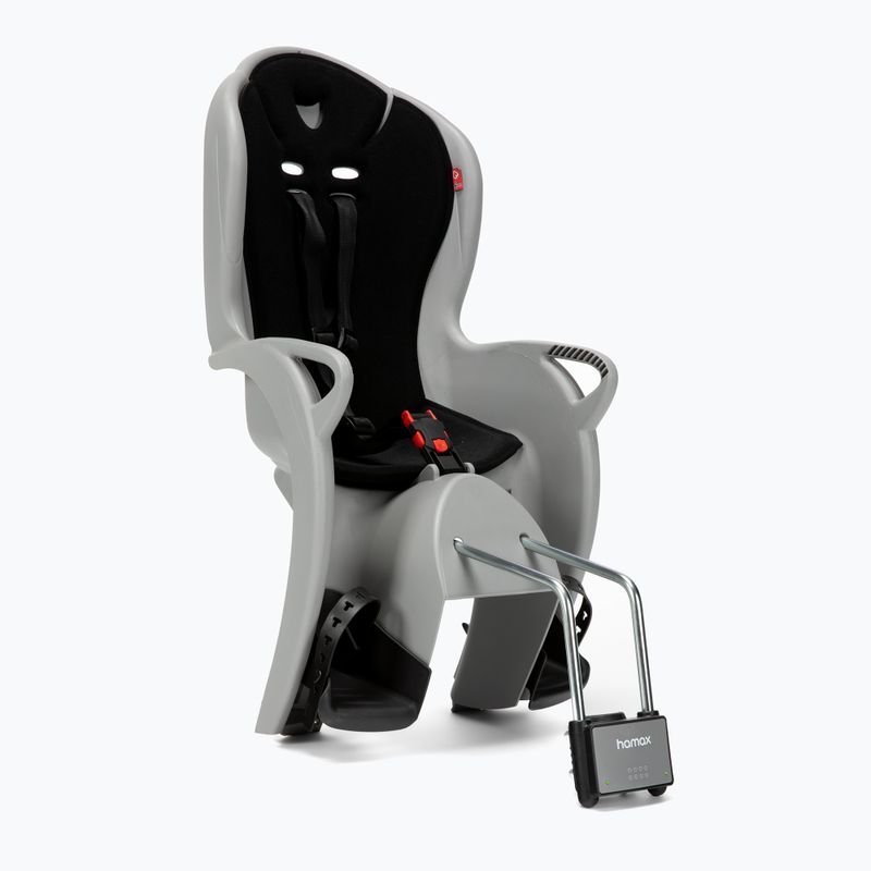 Hamax Kiss grey-black children's bike seat 551046_HAM