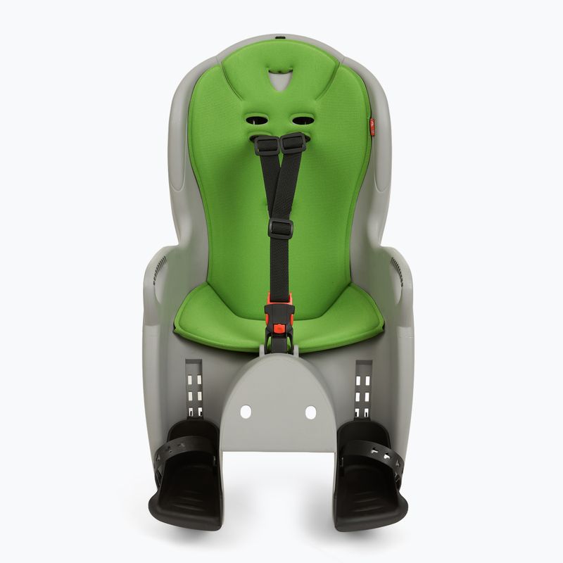 Hamax Kiss grey/green bicycle seat 2